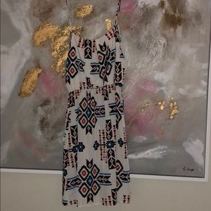 Tribal print dress